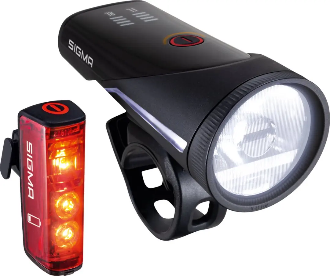 Sigma Aura 100 + Blaze Link USB Verlichtingsset - 100 Lux - Zwart - afbeelding 2 van 6