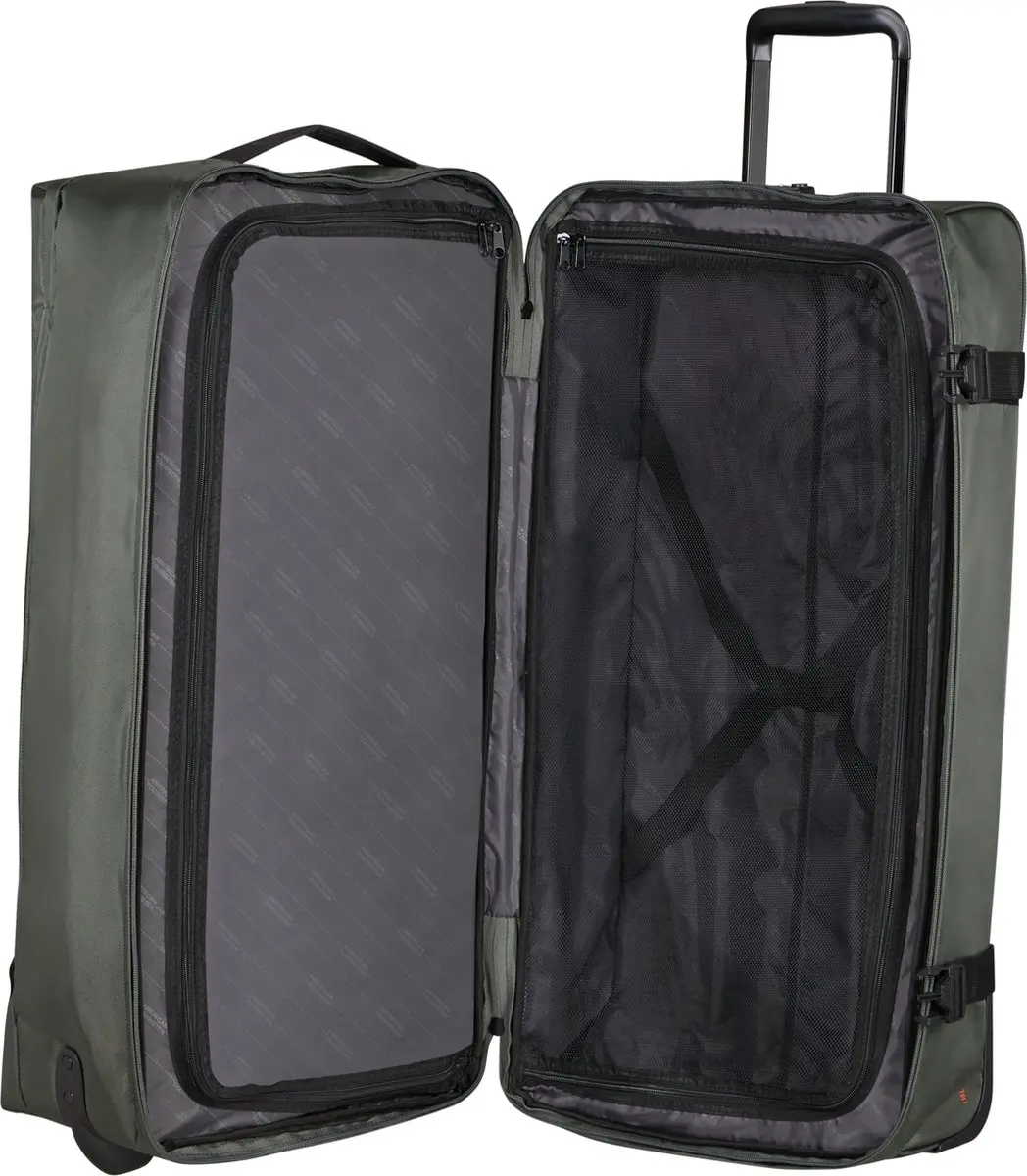 American Tourister Urban Track Duffle WH Large 116L - Donker Khaki - afbeelding 3 van 6