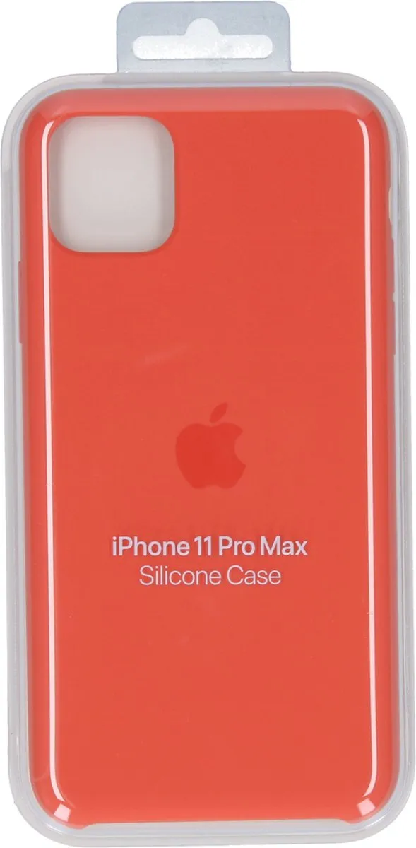 Apple iPhone 11 Pro Max Siliconenhoesje - Oranje MX022ZM/A