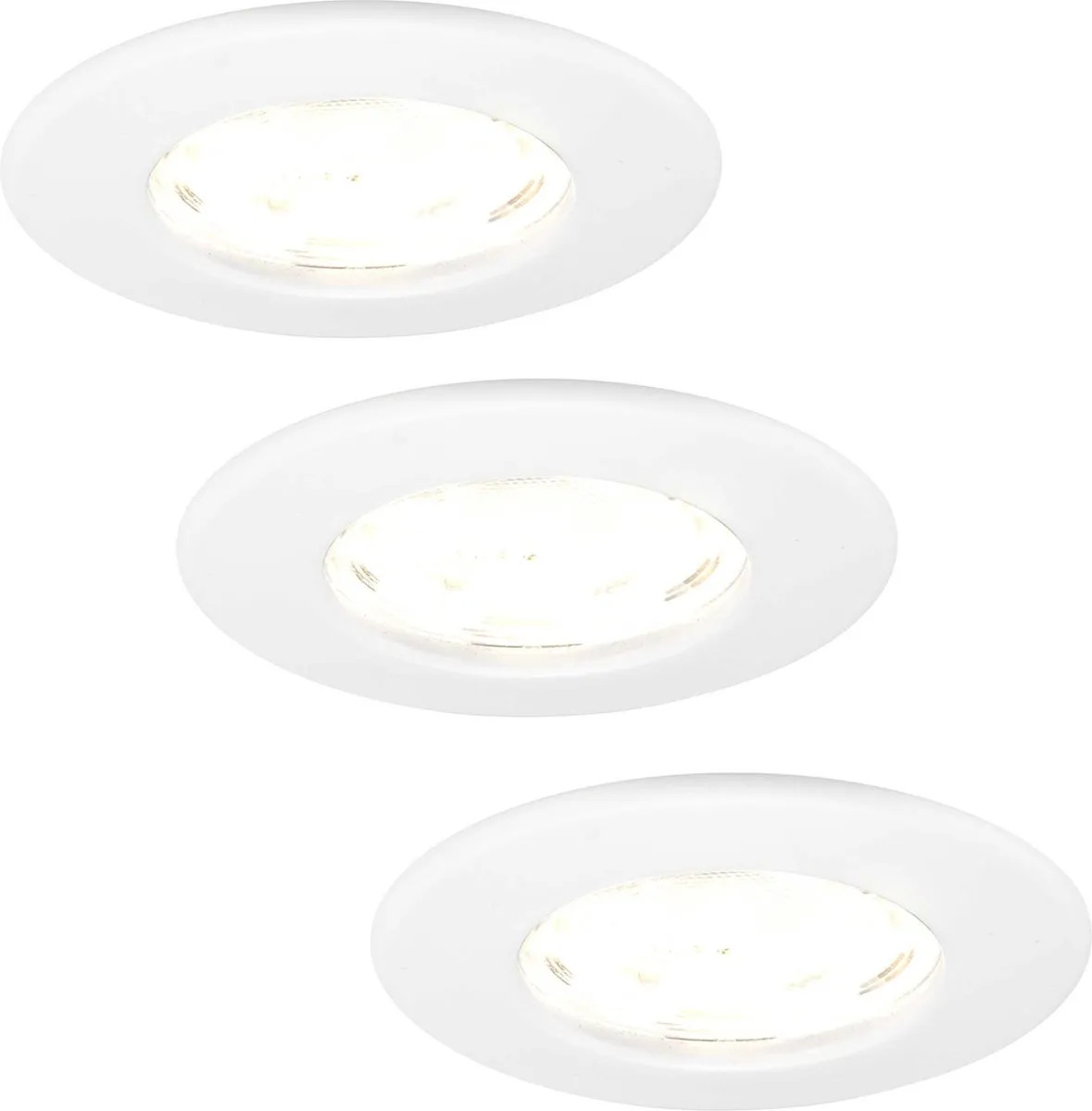 Ledvion 3X LED Inbouwspot Dimbaar 5W 2700K