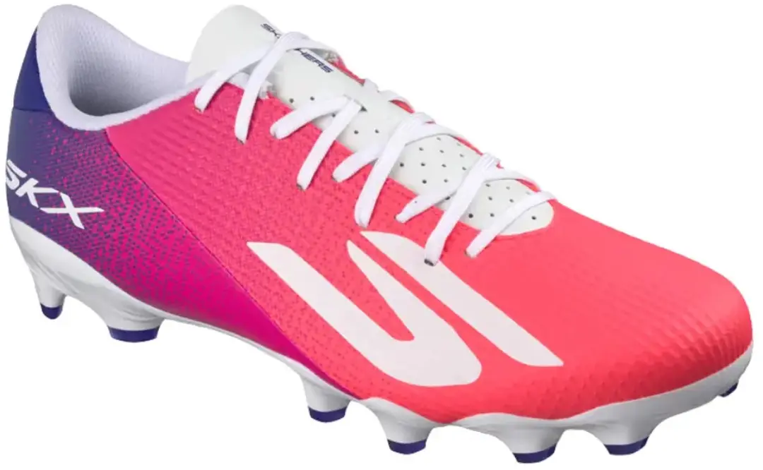 Skechers SKX 2 Academy FG Voetbalschoenen - 44 - Zwart/Blauw/Roz - afbeelding 4 van 6