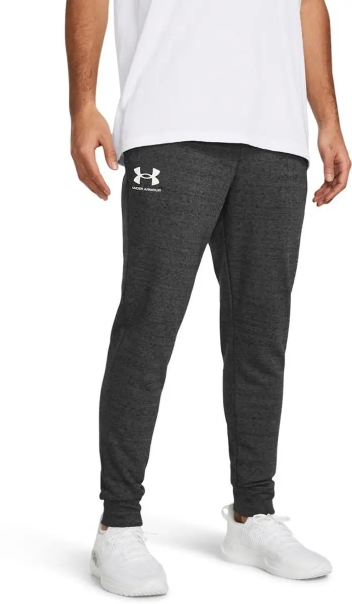 Under Armour Rival Terry Joggingbroek XXL Castlerock Light Heather - afbeelding 2 van 3