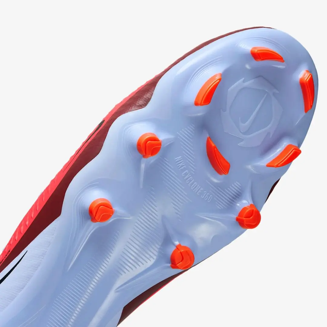 Nike Phantom 6 Academy FG Voetbalschoenen - Blauw/Rood - afbeelding 5 van 6