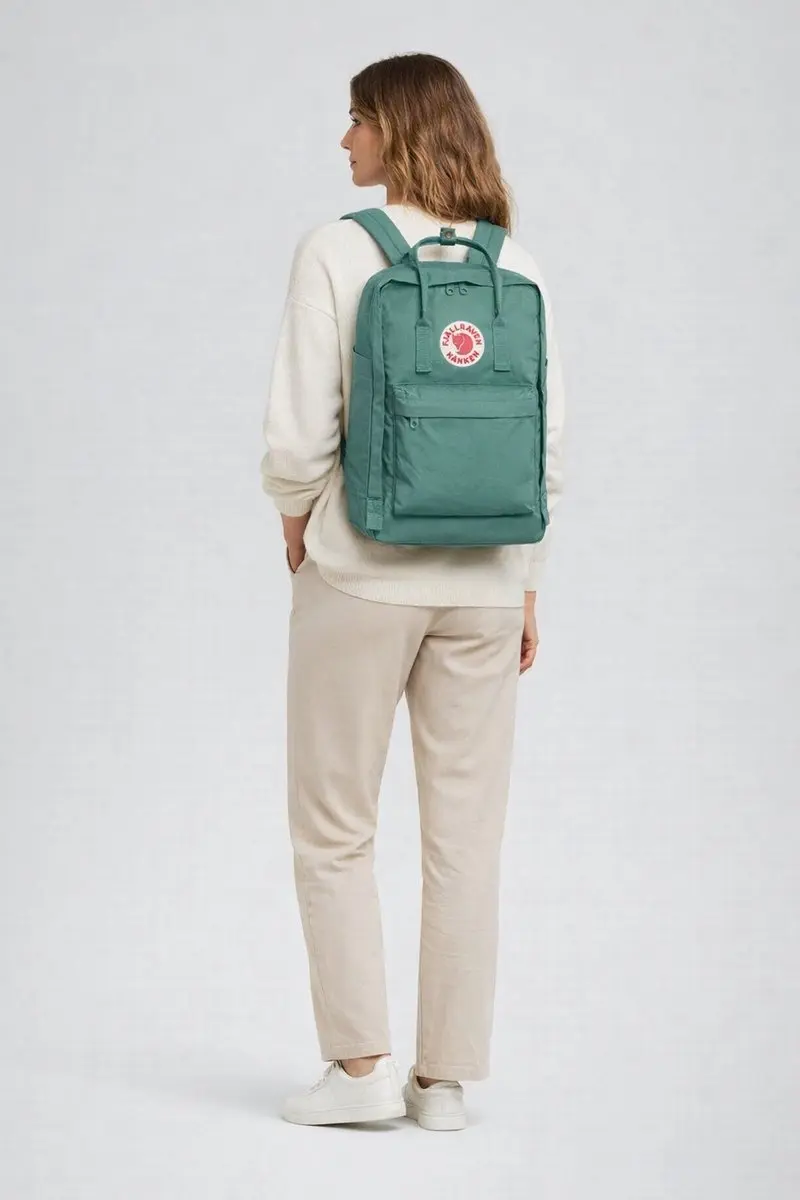 Fjällräven Kånken Laptop 17" Rugzak 20L - Frost Green - afbeelding 6 van 6