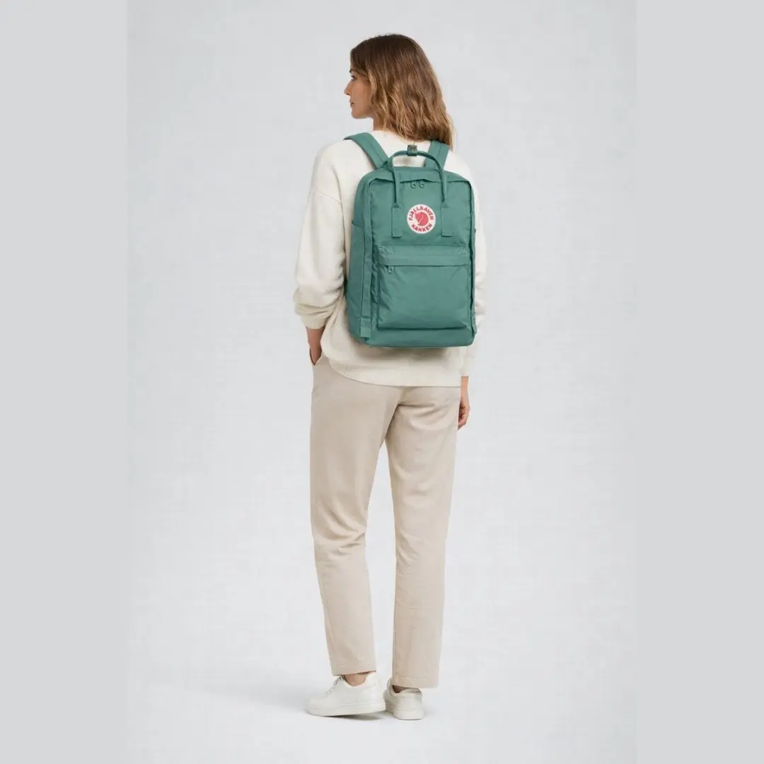 Fjällräven Kånken Laptop 17" Rugzak 20L - Frost Green - afbeelding 5 van 6