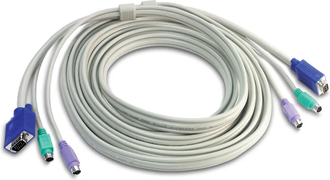 Trendnet TK-C15 KVM-kabel PS/2/VGA
