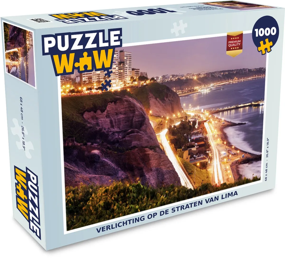 PuzzleWow Legpuzzel Lima 1000 Stuks