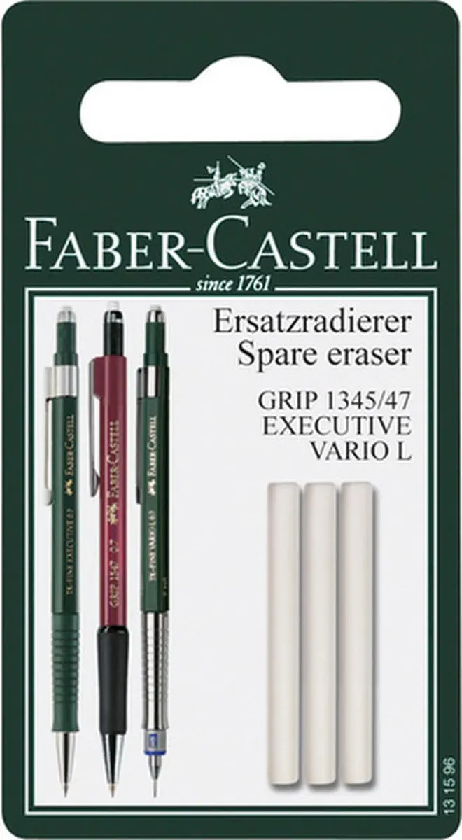 Faber-Castell GRIP Reservegum 1345/1347