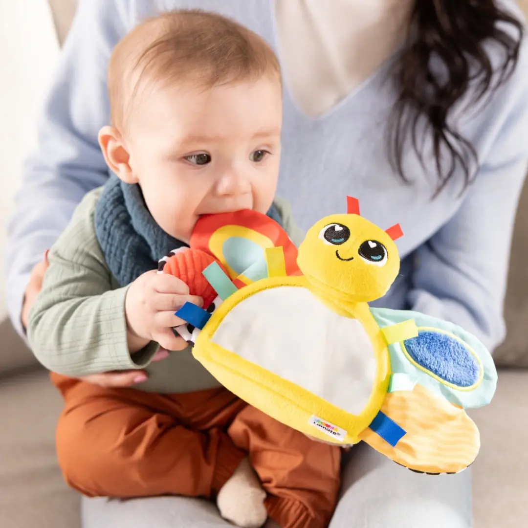 Lamaze Freddie de Vuurvlieg Buiktijd Speeltje - afbeelding 2 van 6