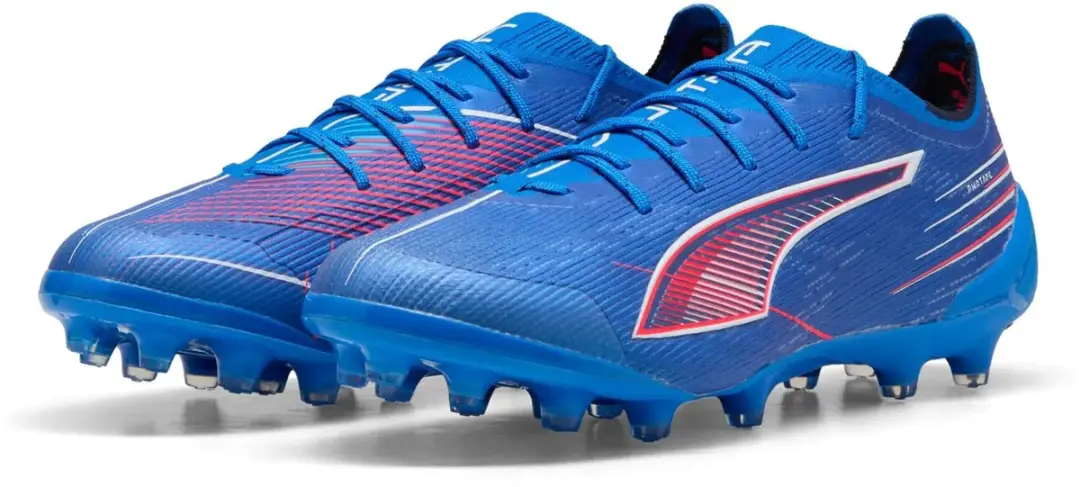 Puma Ultra 6 Ultimate AG Voetbalschoenen - Blauw/Wit/Rood - Maat 47 - afbeelding 2 van 2