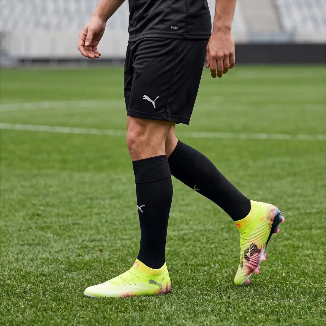 PUMA Future 8 Ultimate FG Heren Voetbalschoenen - Geel - Maat 40 - afbeelding 3 van 6