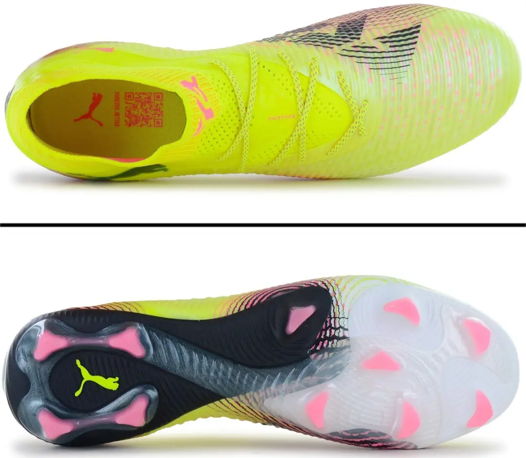 PUMA Future 8 Ultimate FG Heren Voetbalschoenen - Geel - Maat 40 - afbeelding 5 van 6