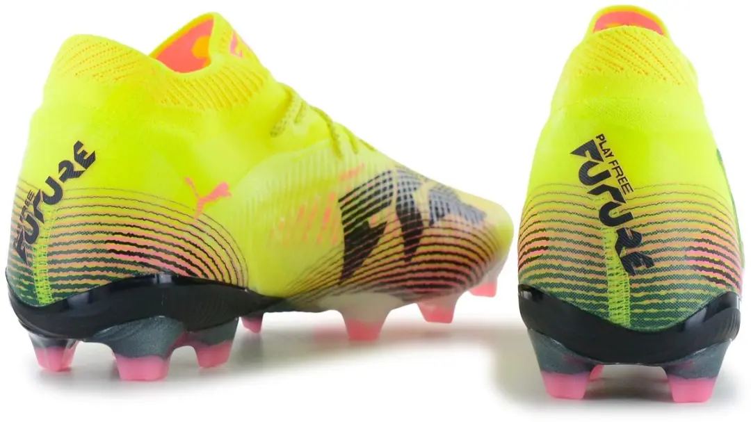 PUMA Future 8 Ultimate FG Heren Voetbalschoenen - Geel - Maat 40 - afbeelding 2 van 6