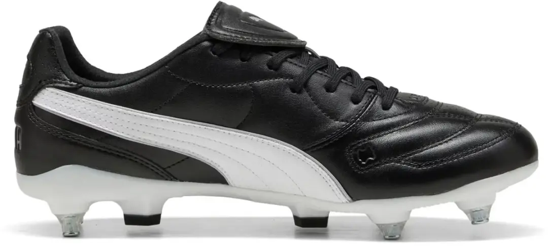 Puma King Liga SG Voetbalschoenen - Zwart/wit/zilver - afbeelding 5 van 6