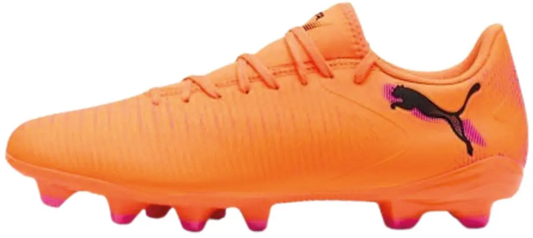 Puma Future 8 Play FG/AG Voetbalschoenen - Oranje/Zwart - afbeelding 3 van 6