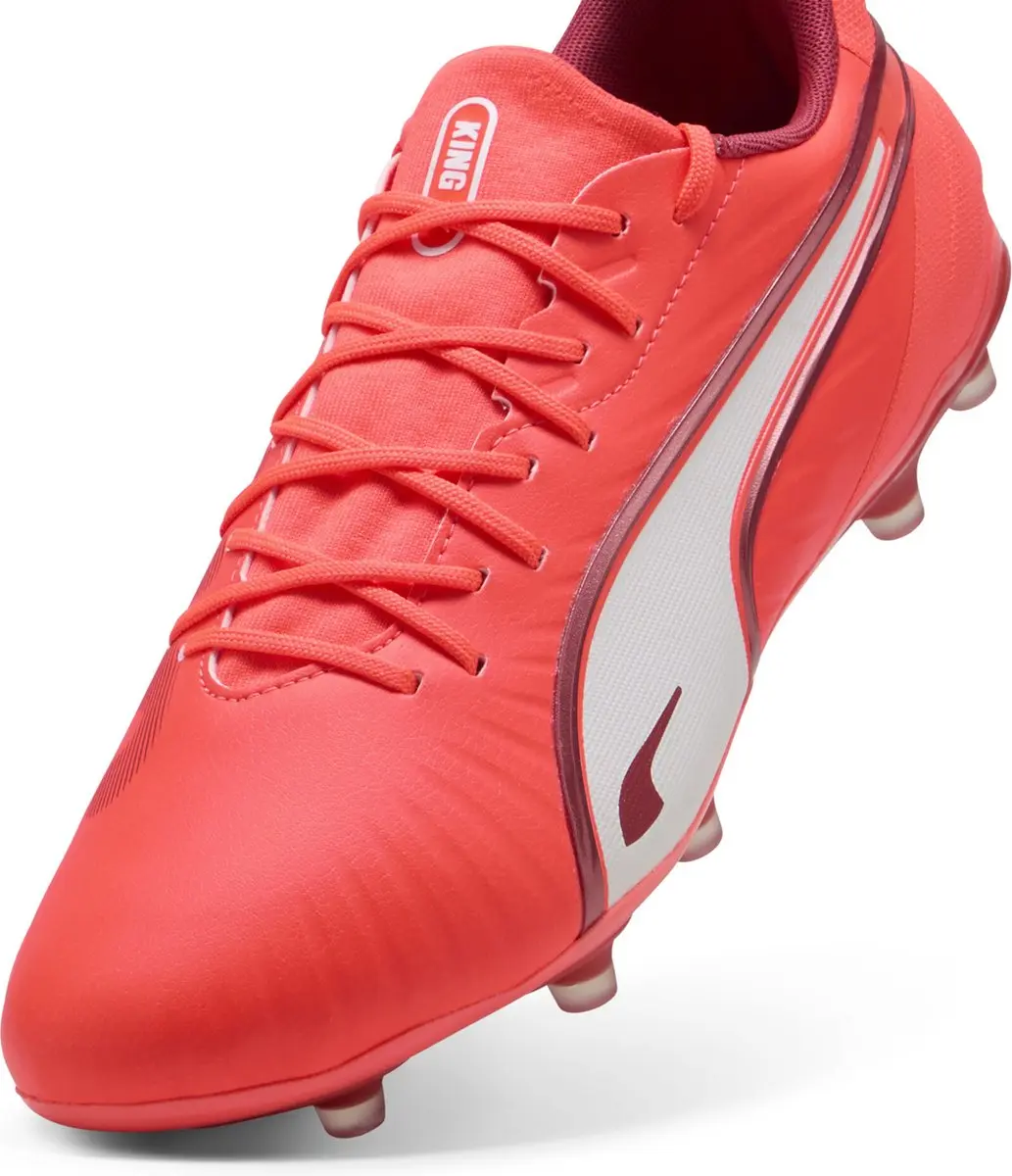 PUMA King Match FG/AG Voetbalschoenen - Glowing Red - afbeelding 6 van 6