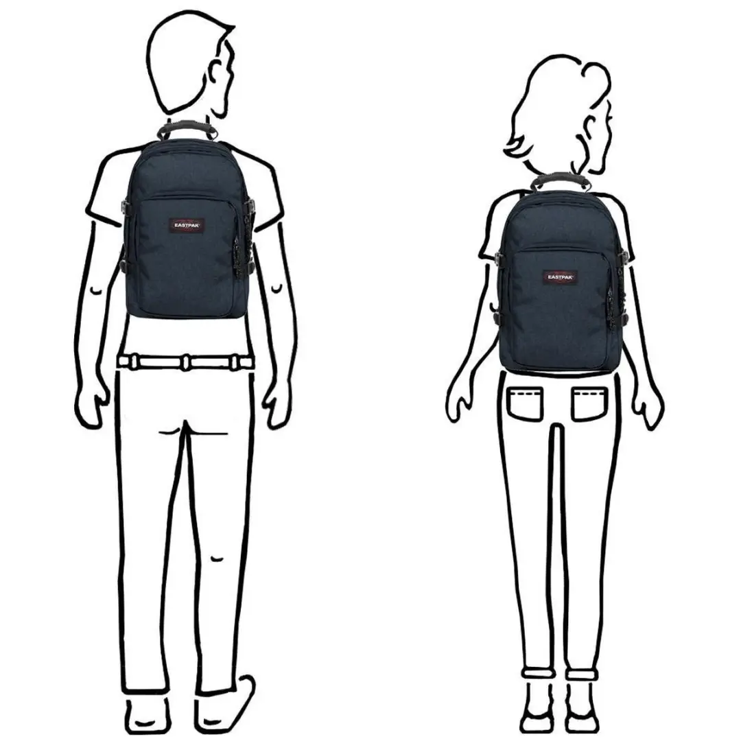 Eastpak Provider Rugzak 33L - 15 inch Triple Denim - afbeelding 2 van 6