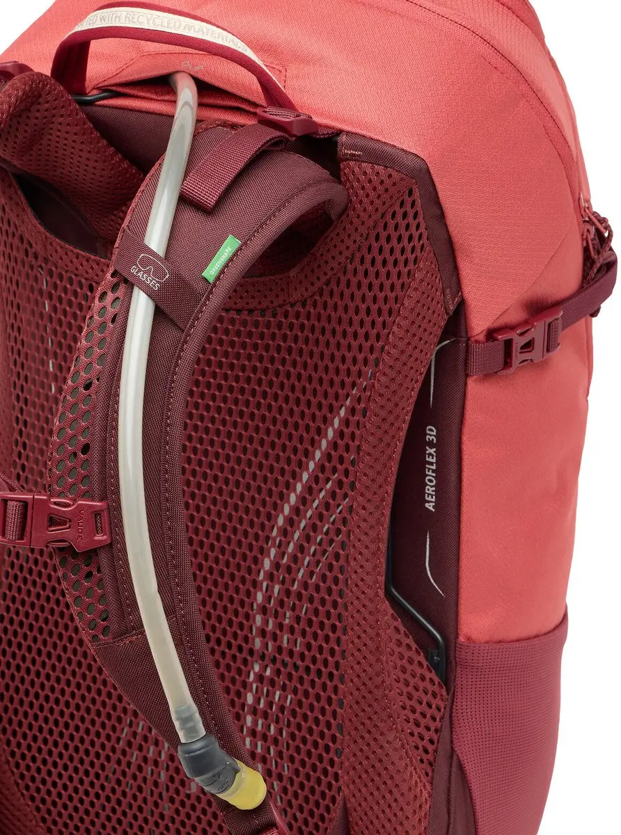 Vaude Skomer Zip 22 Rugzak - 22L - Brick - afbeelding 2 van 6