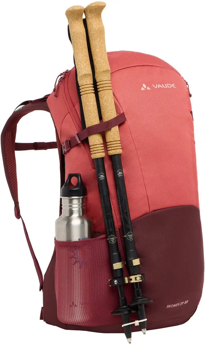 Vaude Skomer Zip 22 Rugzak - 22L - Brick - afbeelding 6 van 6