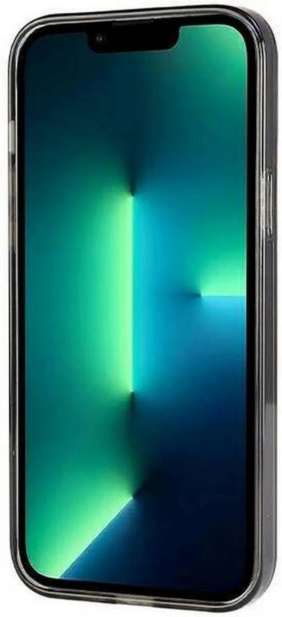 Audi IML Grille Pattern Back Case - iPhone 13 Pro Max - Zwart - afbeelding 2 van 6
