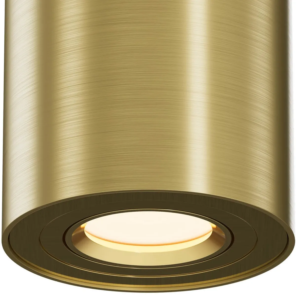 LEDVION Railspot 1-Fase GU10 Kantelbaar - Goud