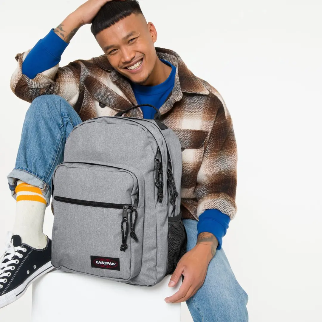 Eastpak Morius Rugzak 15 inch 34L - Grijs - afbeelding 2 van 6