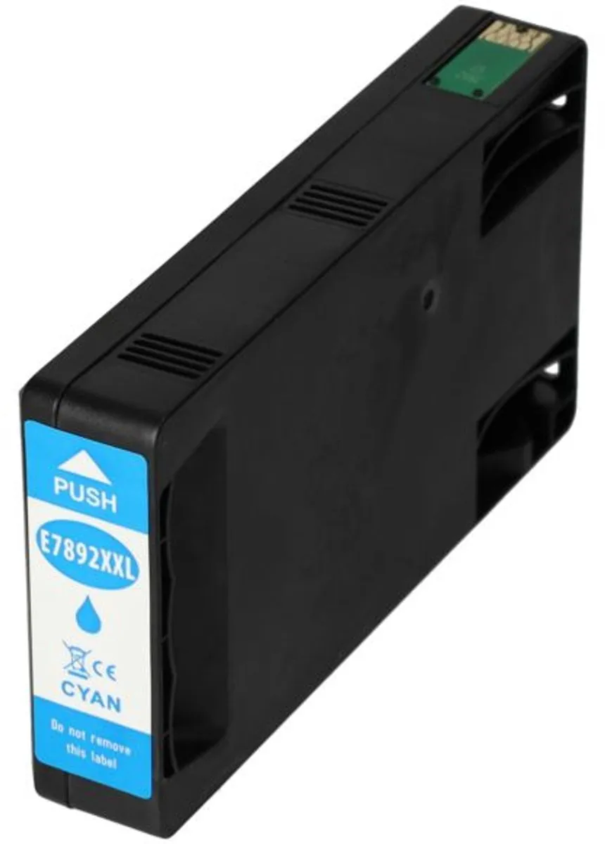 PrintAbout T7892 Inktcartridge Cyaan