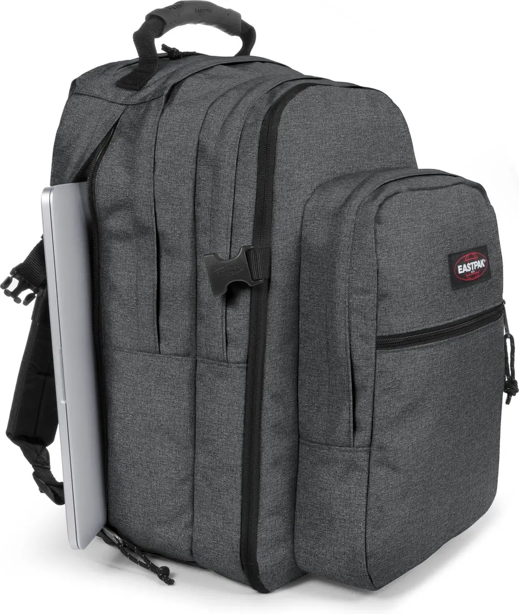 Eastpak Tutor Rugzak 39L - 15 inch - Black Denim - afbeelding 2 van 6