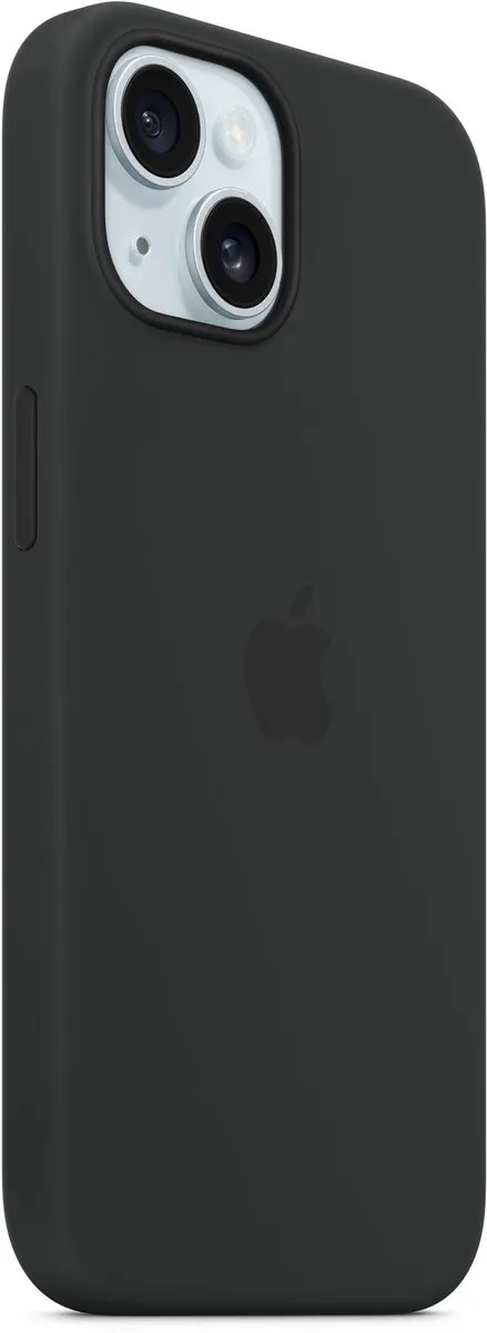 Apple iPhone 15 Siliconenhoesje MXPD3ZM/A - MagSafe - Zwart
