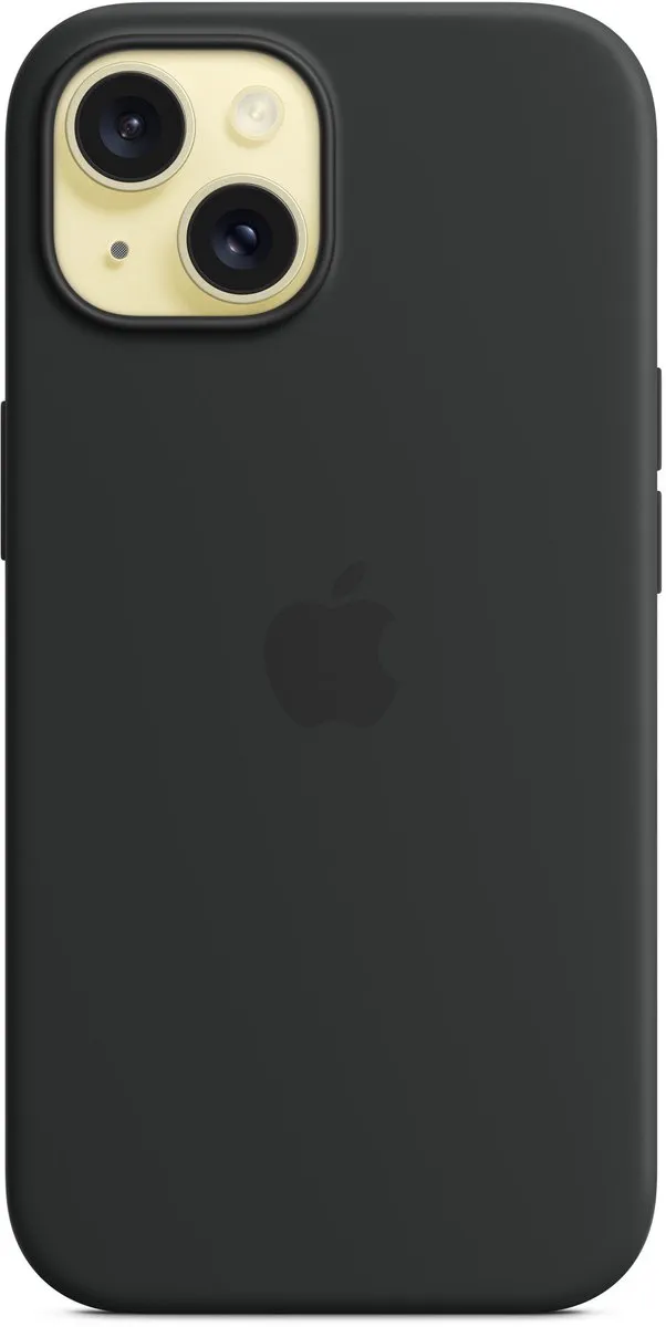 Apple iPhone 15 Siliconenhoesje MXPD3ZM/A - MagSafe - Zwart