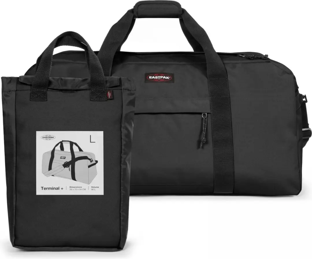 Eastpak Terminal Plus Reistas 96L - Zwart - afbeelding 5 van 6