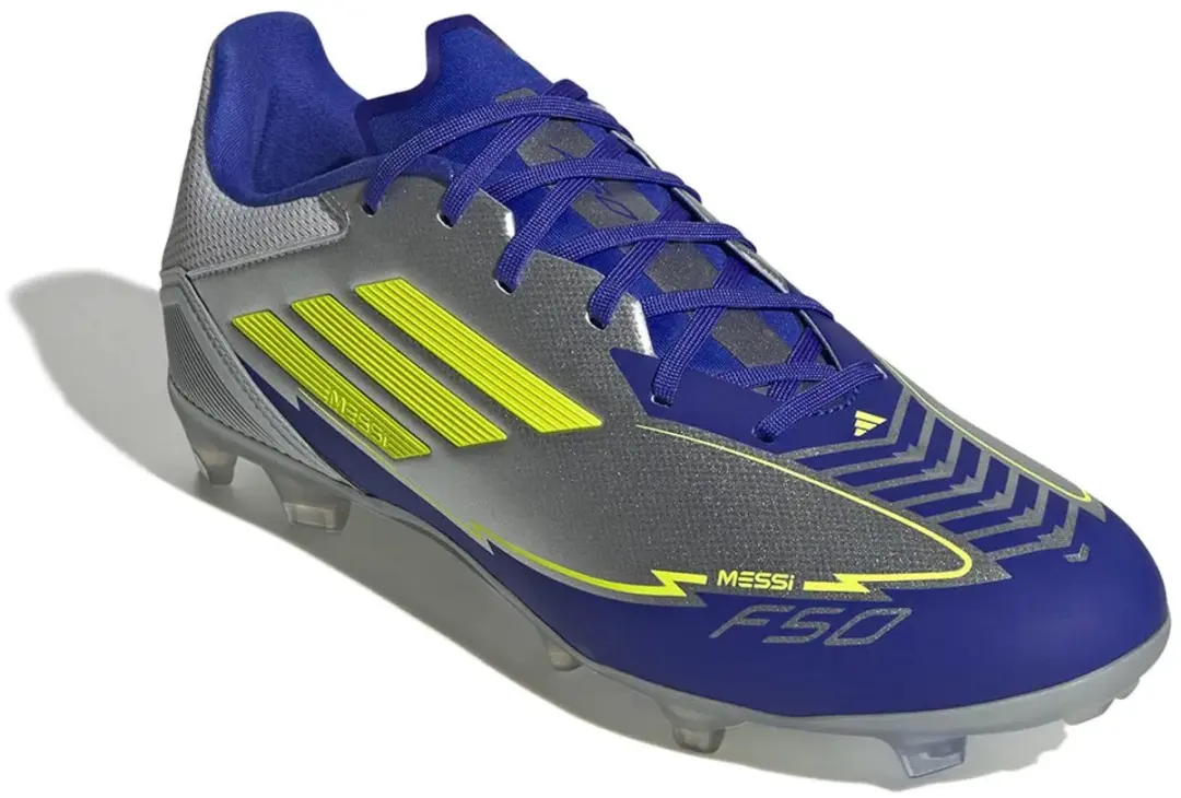 adidas F50 League Messi FG/MG Voetbalschoenen - Zilver - afbeelding 6 van 6