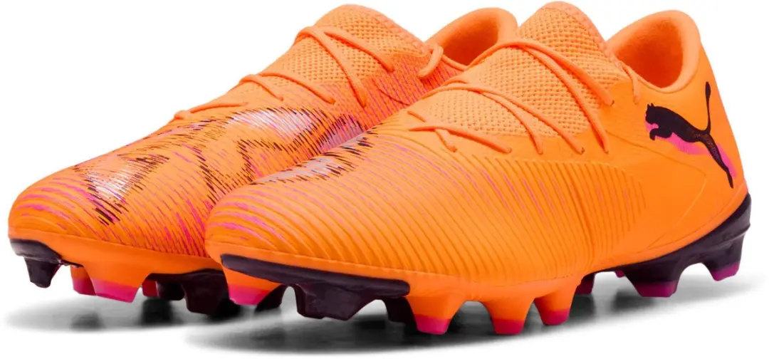 PUMA Future 8 Match Low FG/AG Voetbalschoenen - Oranje - afbeelding 4 van 6