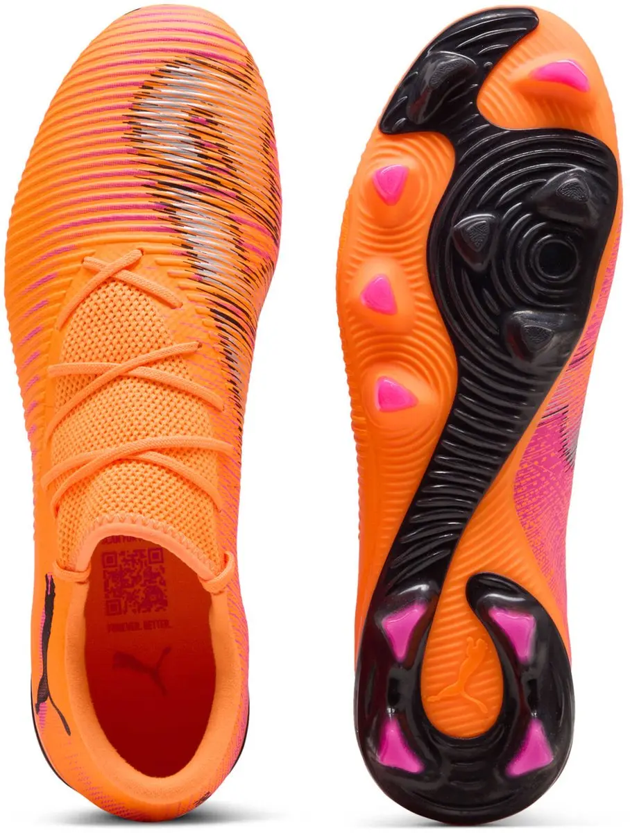 PUMA Future 8 Match Low FG/AG Voetbalschoenen - Oranje - afbeelding 6 van 6
