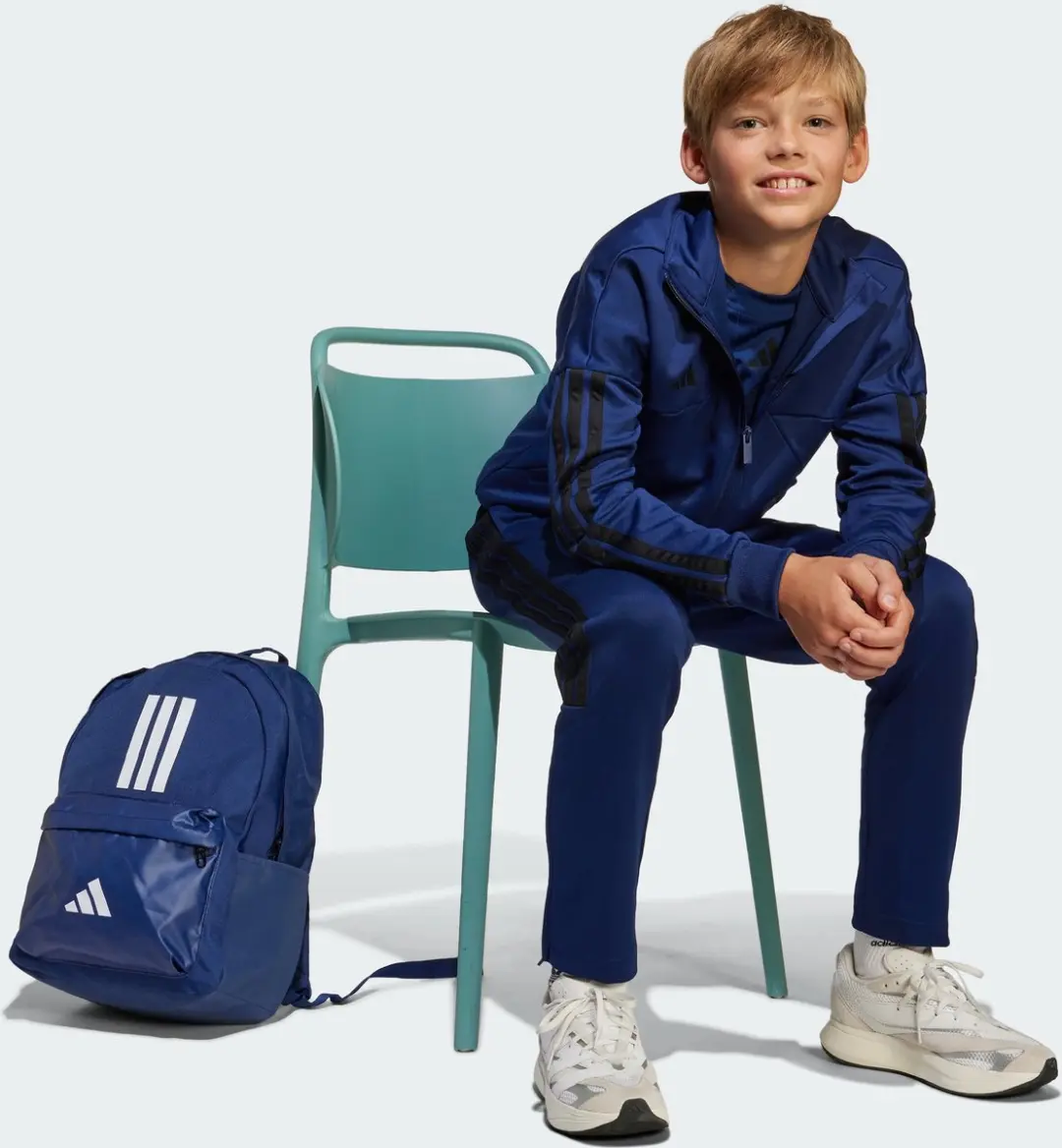 Adidas Classic 3-Stripes Rugzak 27.5L - Blauw - afbeelding 3 van 6
