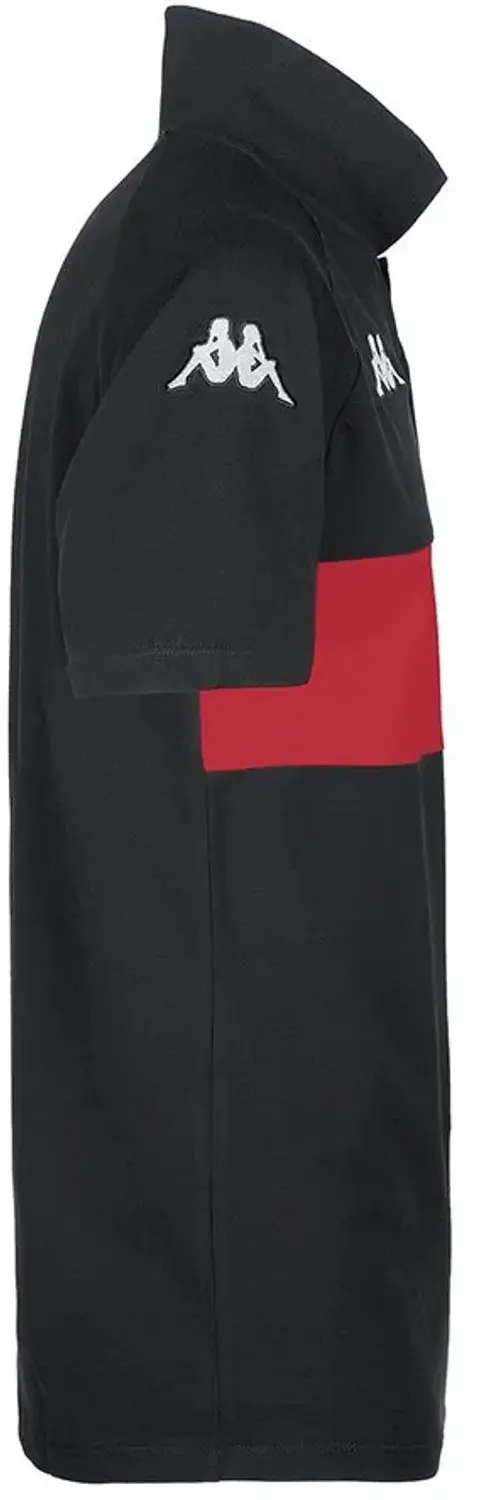 Kappa Dianetti Poloshirt - Rood/Zwart L - afbeelding 4 van 5