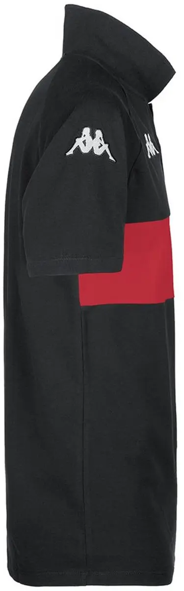 Kappa Dianetti Poloshirt - Rood/Zwart L - afbeelding 2 van 5