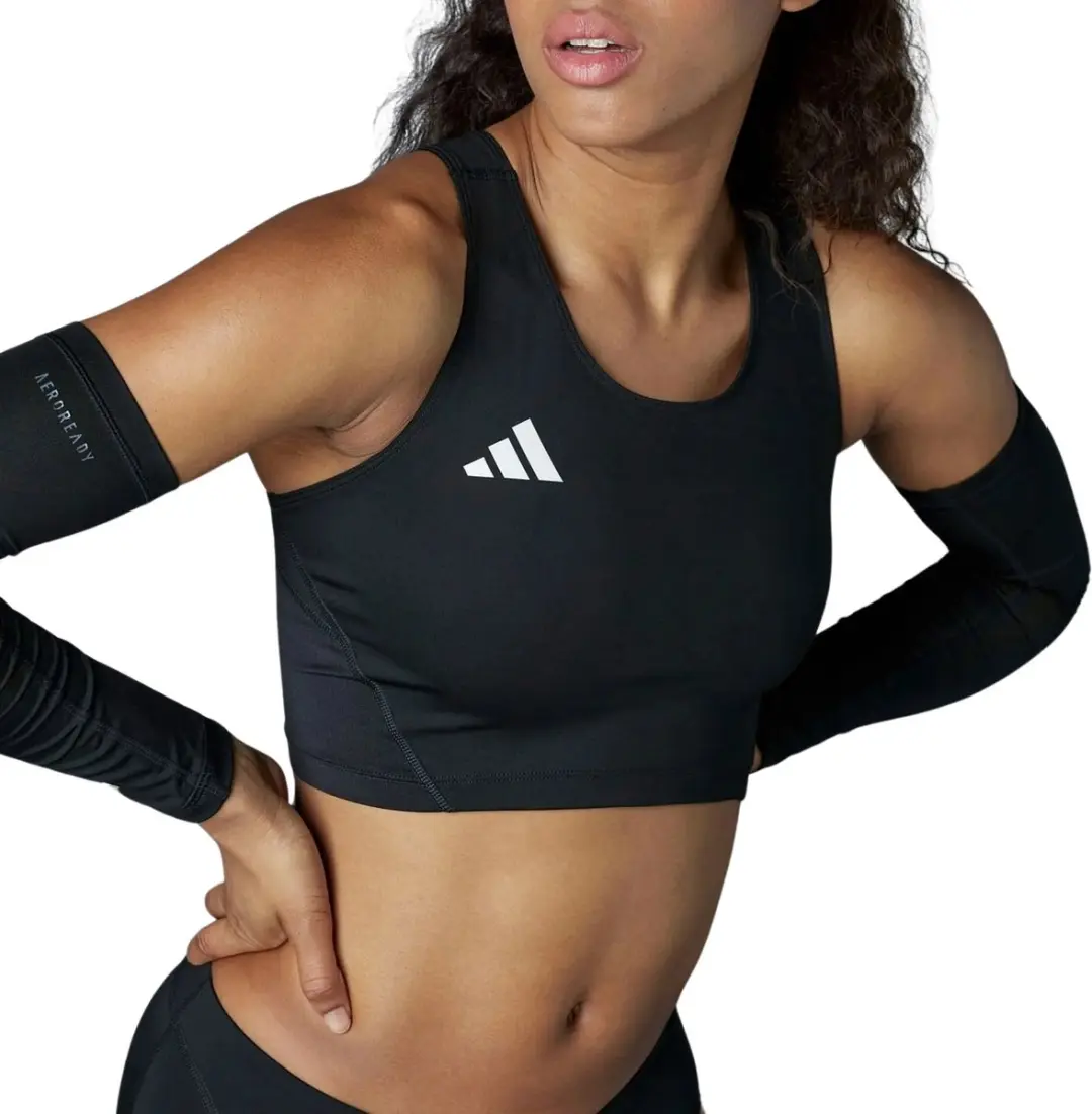 Adidas Adizero Essentials Crop Top Dames - XS - afbeelding 4 van 6