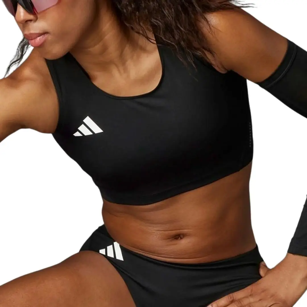 Adidas Adizero Essentials Crop Top Dames - XS - afbeelding 5 van 6