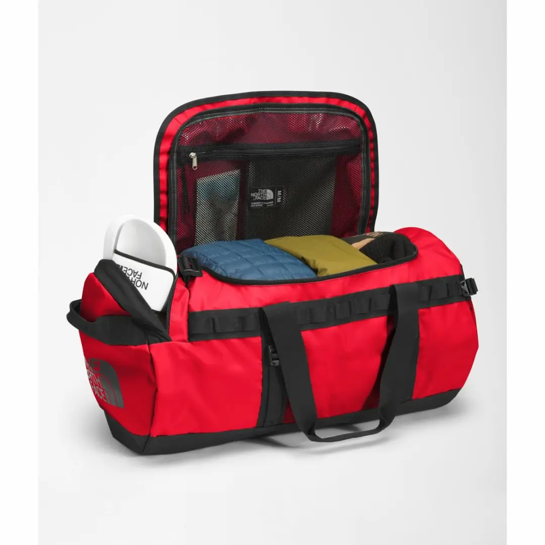 The North Face Base Camp Duffel M 71L - Rood - afbeelding 2 van 6