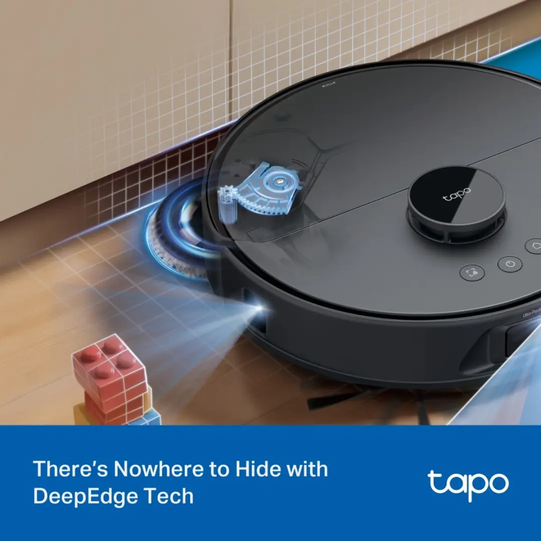 TP-Link Tapo RV50 Pro Omni Robotstofzuiger - 15000 Pa - Zwart - afbeelding 2 van 6