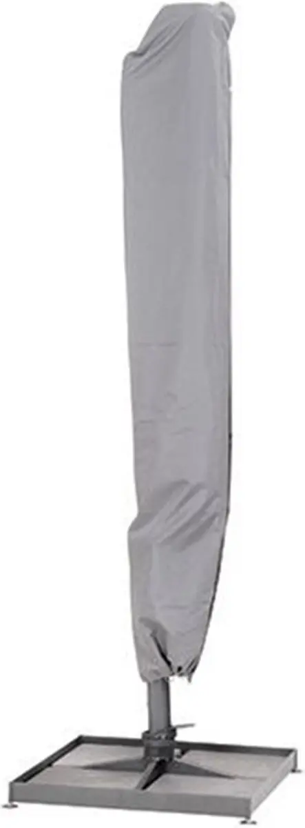 4 Seasons Outdoor Siesta Zweefparasolhoes 230x40cm - Grijs - afbeelding 2 van 6