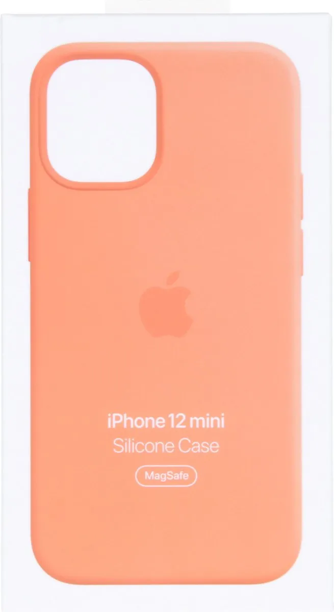 Apple Siliconenhoesje MagSafe iPhone 12 Mini - Kumquat Oranje MHKN3ZM/A