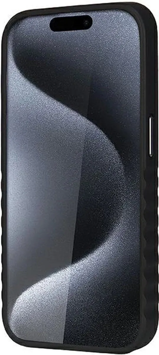 Audi Synthetisch Leren Hoesje iPhone 15 Pro - MagSafe - Zwart - afbeelding 5 van 6