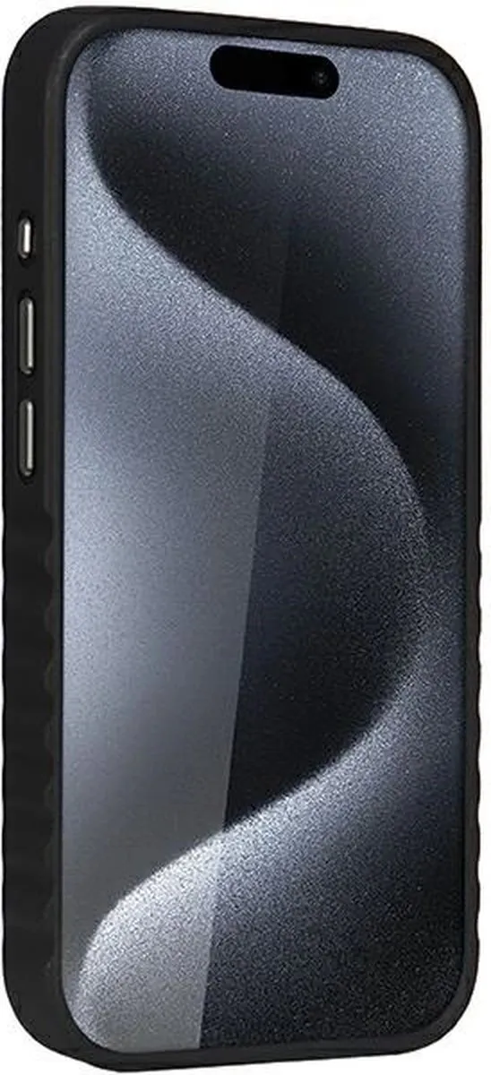 Audi Synthetisch Leren Hoesje iPhone 15 Pro - MagSafe - Zwart - afbeelding 2 van 6