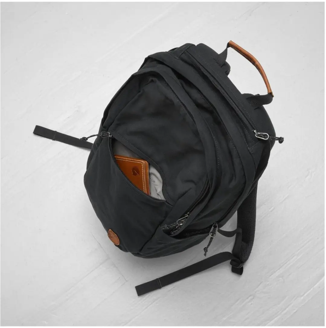 Fjällräven Räven 20L Rugzak - 14" - Zwart - afbeelding 6 van 6