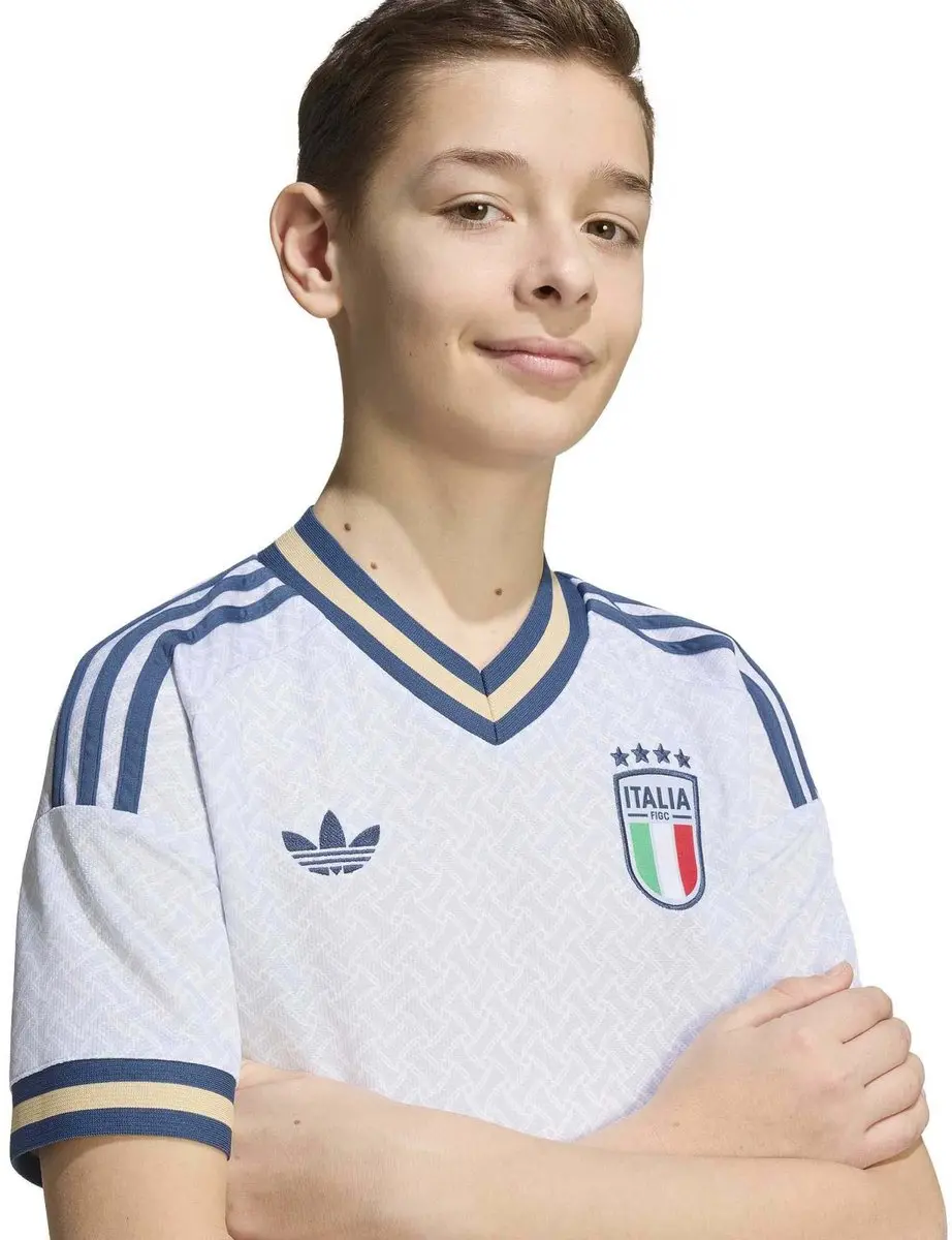 adidas Figc A Jsy Y Buitenmaillot Italië 2026 - Kinderen - Blauw - afbeelding 6 van 6