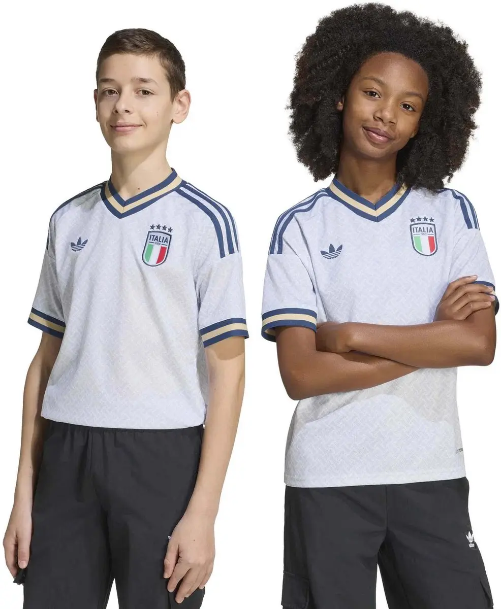 adidas Figc A Jsy Y Buitenmaillot Italië 2026 - Kinderen - Blauw - afbeelding 5 van 6