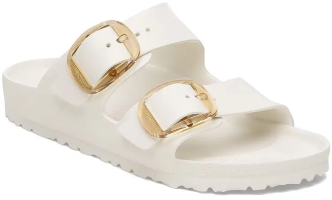Birkenstock Arizona Big Buckle Slippers - 40 - Wit - afbeelding 6 van 6