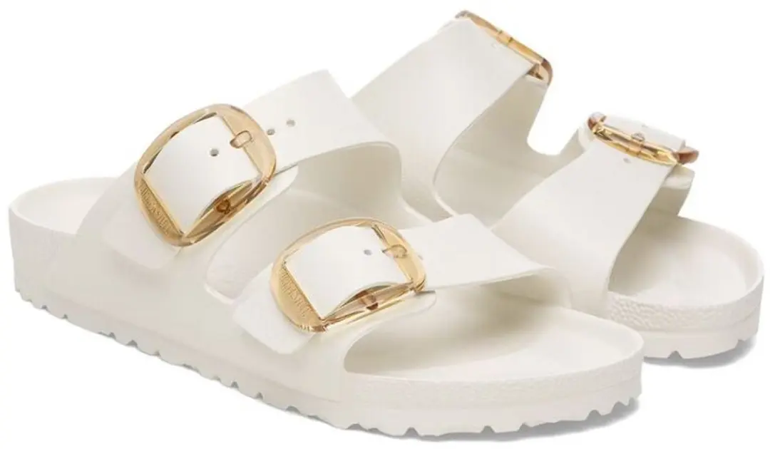 Birkenstock Arizona Big Buckle Slippers - 40 - Wit - afbeelding 4 van 6